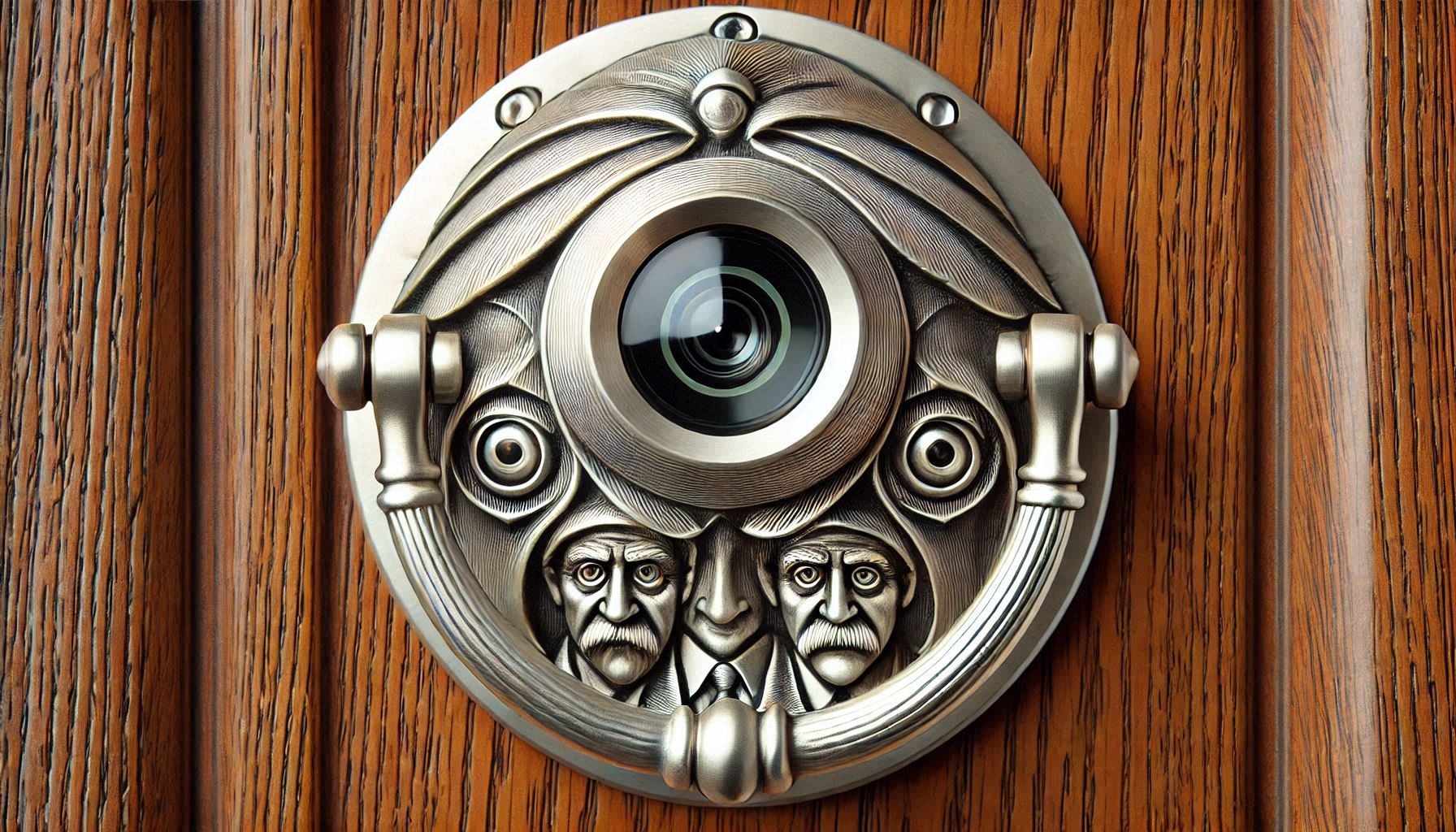 Door Viewer Satin Nickel: See Who’s Knocking