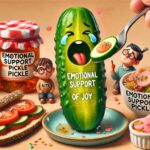 Emotional Support Pickle: A Bite of Joy