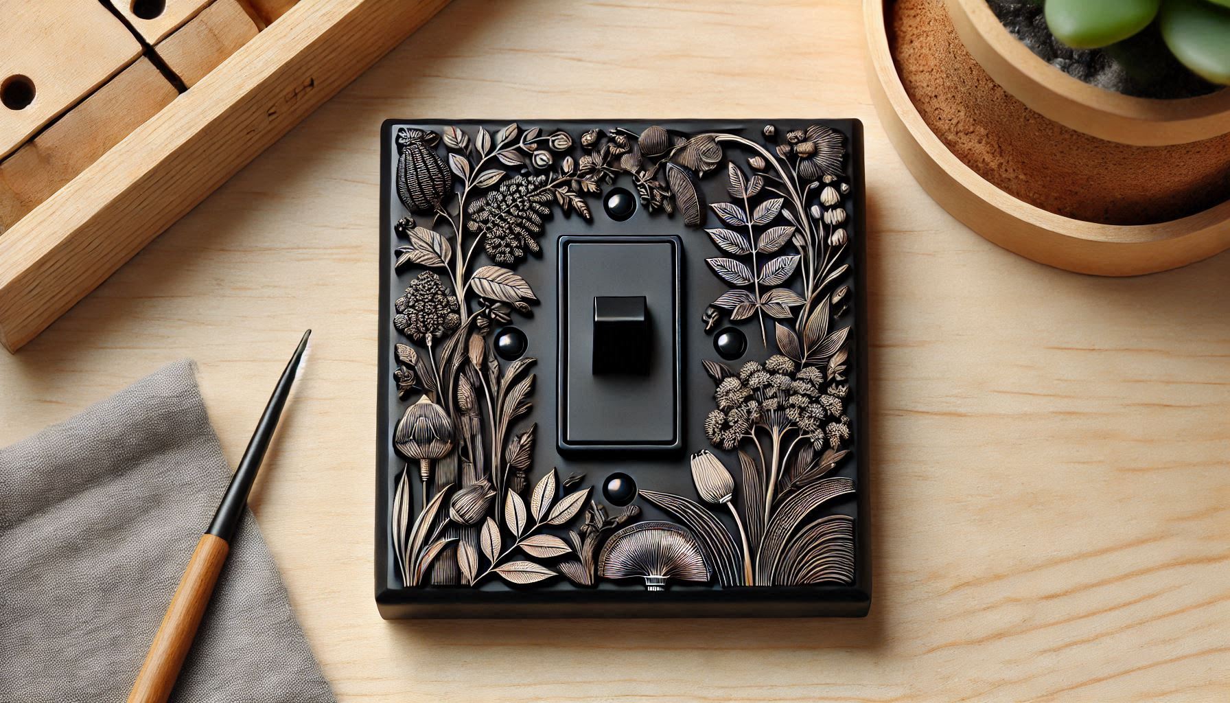 Black Light Switch Covers: Modern Home Essential